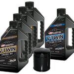 MaximaHiflofiltro VTTOCK19 Complete Engine Oil Change Kit for V-Twin.