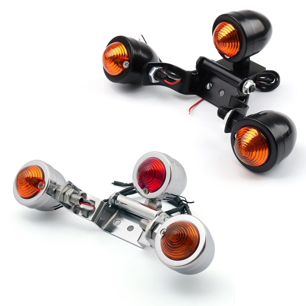 d7033e418201506243d77379583f5c45 3 x signal light 1 x Mount License Plate Bracket - Image 1